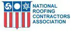 A logo for the national roofing contractors association.