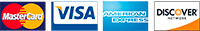A blue and white banner with the letters a, b, c, d, e.