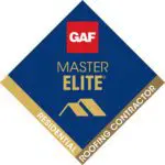 GAF Master Elite Residential Roofing Contractor logo.